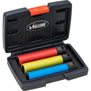 JOGO SOQUETES IMPACTO EXTRA LONGOS 3 PCS VIGOR