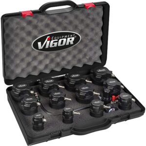 KIT TESTE PRESSÃO TURBO 13 PEÇAS 31-90MM VIGOR