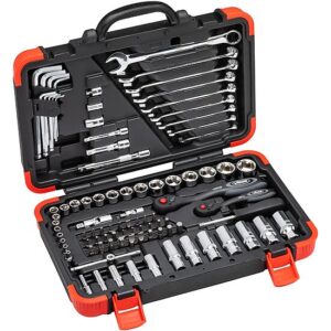 MALA DE FERRAMENTAS EM POLEGADAS 92 PEÇAS VIGOR