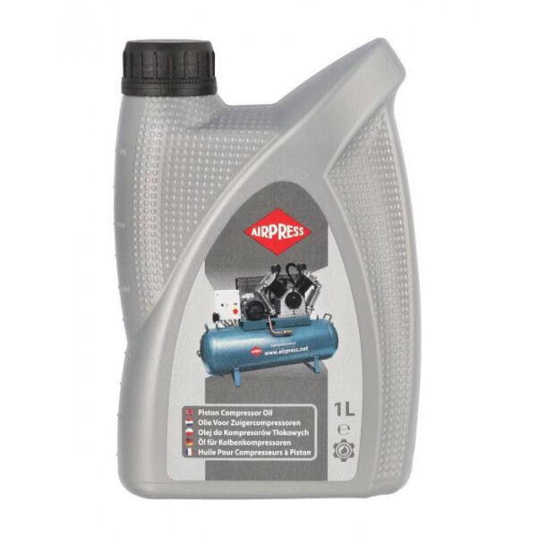 ÓLEO PARA COMPRESSORES DE PISTÃO | 1 LITRO | AIRPRESS