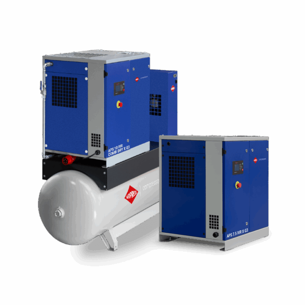 Compressor de parafuso APS X 10 IVR G3 | 10 bar | 10 hp | 328-1081 l/min
