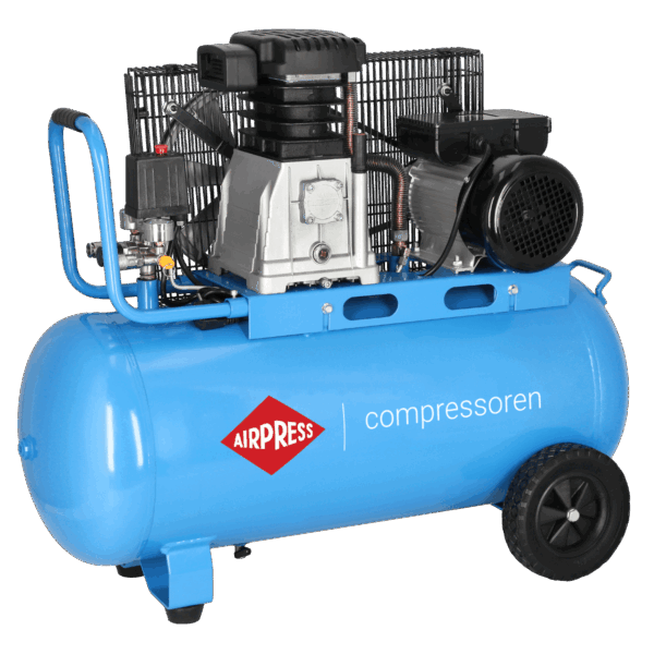 Compressor de ar HL 340-90 | 10 bar | 3 HP / 2,2 kW | 272 l/min | 90 L