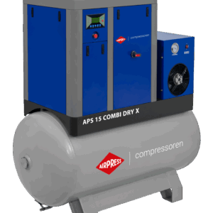 Compressor de parafuso APS 15 Combi Dry X 10 bar 15 CV 1410 l/min 500 L - Image 2