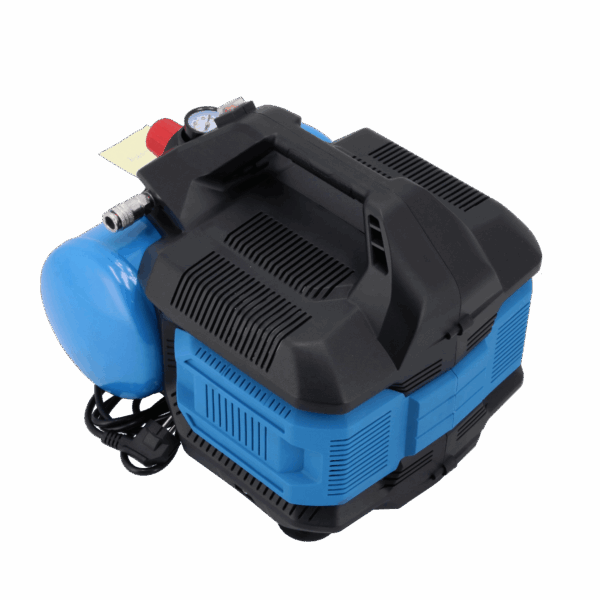 Compressor isento de óleo de dois pistões LMO 6-126 | 8 bar | 1 CV / 0,75 kW | 88 l/min | 6 L