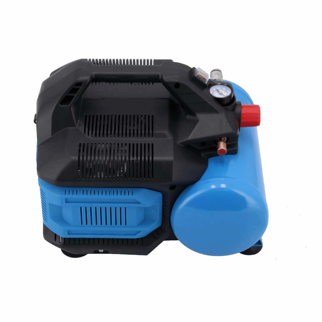 Compressor isento de óleo de dois pistões LMO 6-126 | 8 bar | 1 CV / 0,75 kW | 88 l/min | 6 L