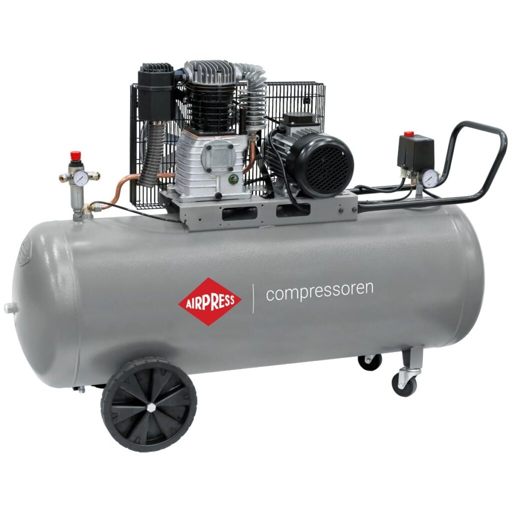 Compressor de ar HK 600-200 | 10 bar | 4 CV / 3 kW | 415 l/min | 200 L (400V)