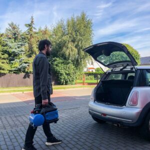 Compressor isento de óleo de dois pistões LMO 6-126 | 8 bar | 1 CV / 0,75 kW | 88 l/min | 6 L - Image 3