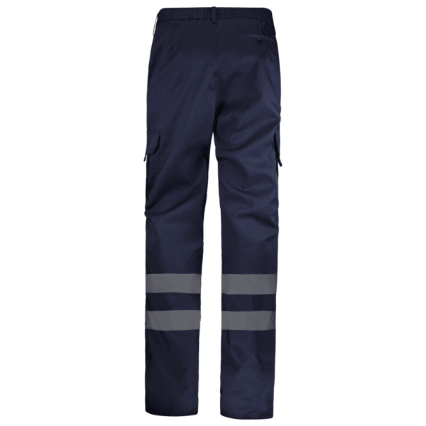 CALÇAS MULTIBOLSOS COM FAIXAS | WORKO | WR.3.100R | INDUSTRIAL