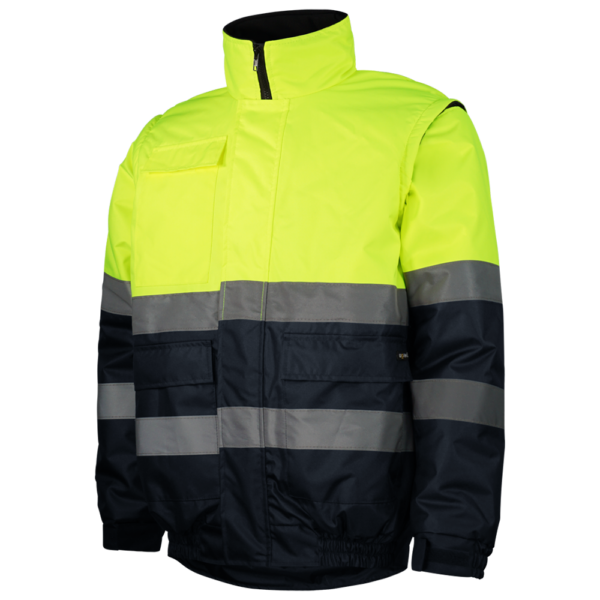 CASACO BOMBER COM MANGAS DESTACÁVEIS AV WORKO WR.2.266 CLASSE 2