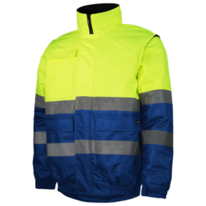 CASACO BOMBER COM MANGAS DESTACÁVEIS AV | WORKO | WR.2.266 | CLASSE 2 - Image 6