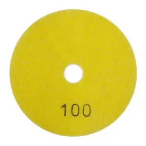 DISCO DIAMANTADO P POLIMENTO 100 MM GRÃO #100 CORTAG