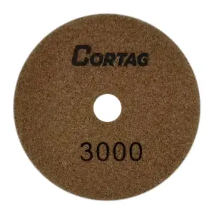 DISCO DIAMANTADO P POLIMENTO 100 MM GRÃO #3000 CORTAG