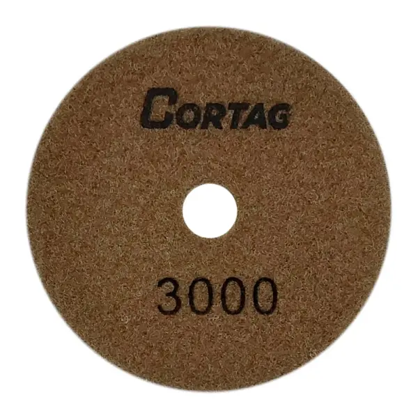 DISCO DIAMANTADO P POLIMENTO 100 MM GRÃO #3000 CORTAG