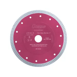 DISCO DIAMANTADO TURBO DUROKORT 200 MM CORTAG