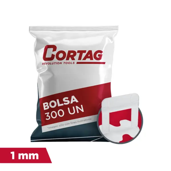 ESPAÇADOR SMART 1.0 MM PACOTE 300 UN CORTAG