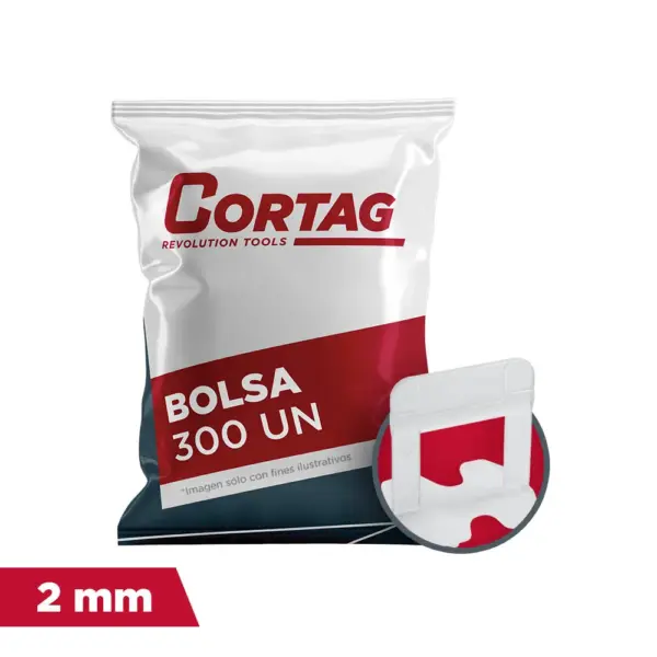 ESPAÇADOR SMART 2.0 MM PACOTE 300 UN CORTAG