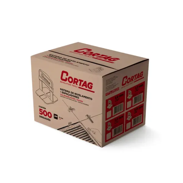 NIVELADOR SMART | 1,5 MM | CAIXA 500 UN | CORTAG