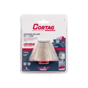 FRESA DIAMANTADA CÓNICA | 35 A 75 MM | CORTAG - Image 3