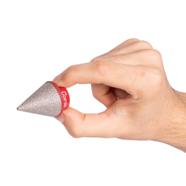 FRESA DIAMANTADA CÓNICA | 35 X 75 MM | ROSCA 5/8 | CORTAG