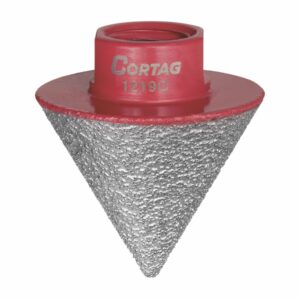 FRESA DIAMANTADA CÓNICA 35 X 75 MM ROSCA 58 CORTAG