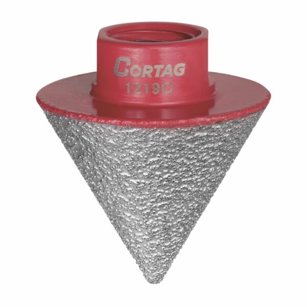 FRESA DIAMANTADA CÓNICA 35 X 75 MM ROSCA 58 CORTAG