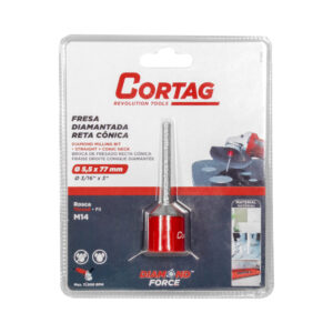 FRESA DIAMANTADA RETA | M14 | 5,5 X 77 MM | CORTAG - Image 3