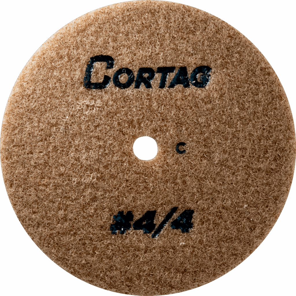 KIT DISCOS DIAMANTADOS | P/ POLIMENTO | 4 FASES | Ø100 MM | CORTAG