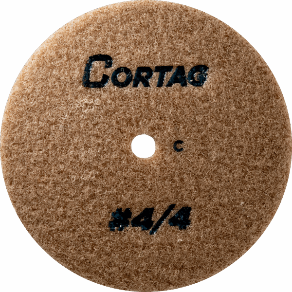 KIT DISCOS DIAMANTADOS | P/ POLIMENTO | 4 FASES | Ø100 MM | CORTAG