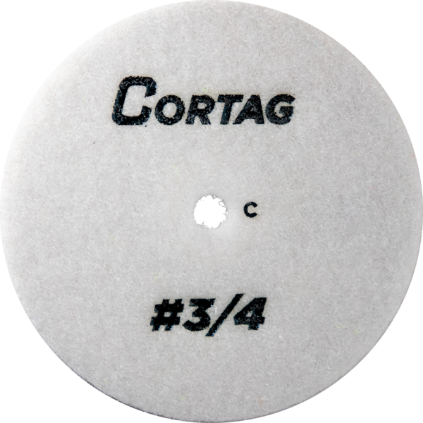 KIT DISCOS DIAMANTADOS | P/ POLIMENTO | 4 FASES | Ø100 MM | CORTAG