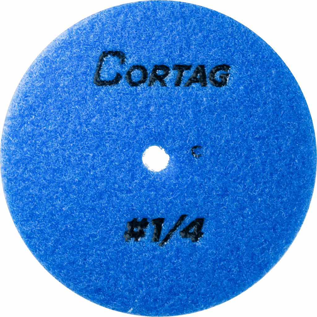 KIT DISCOS DIAMANTADOS | P/ POLIMENTO | 4 FASES | Ø100 MM | CORTAG