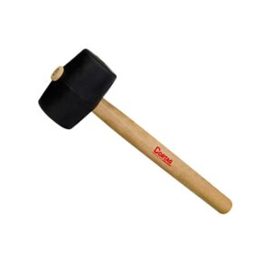 MARTELO DE BORRACHA PRETO MN 250 CORTAG