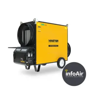 AQUECEDOR A GASÓLEO | MASTER | BV 691 S | 225 KW | DANTHERM