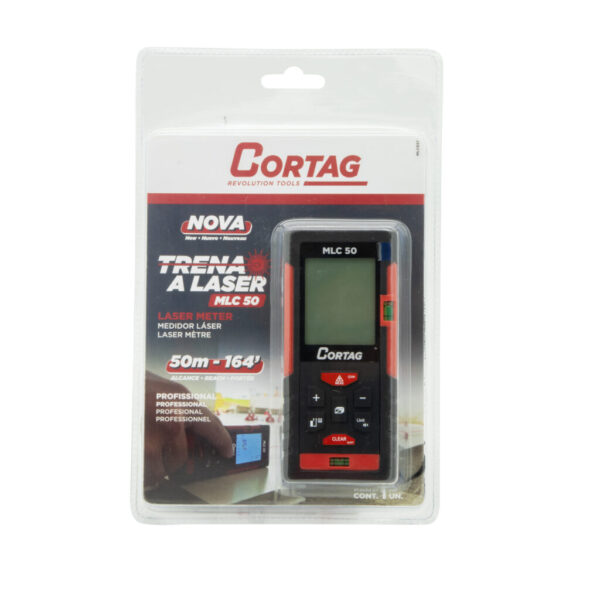 MEDIDOR LASER | 50 M - 164' | CORTAG