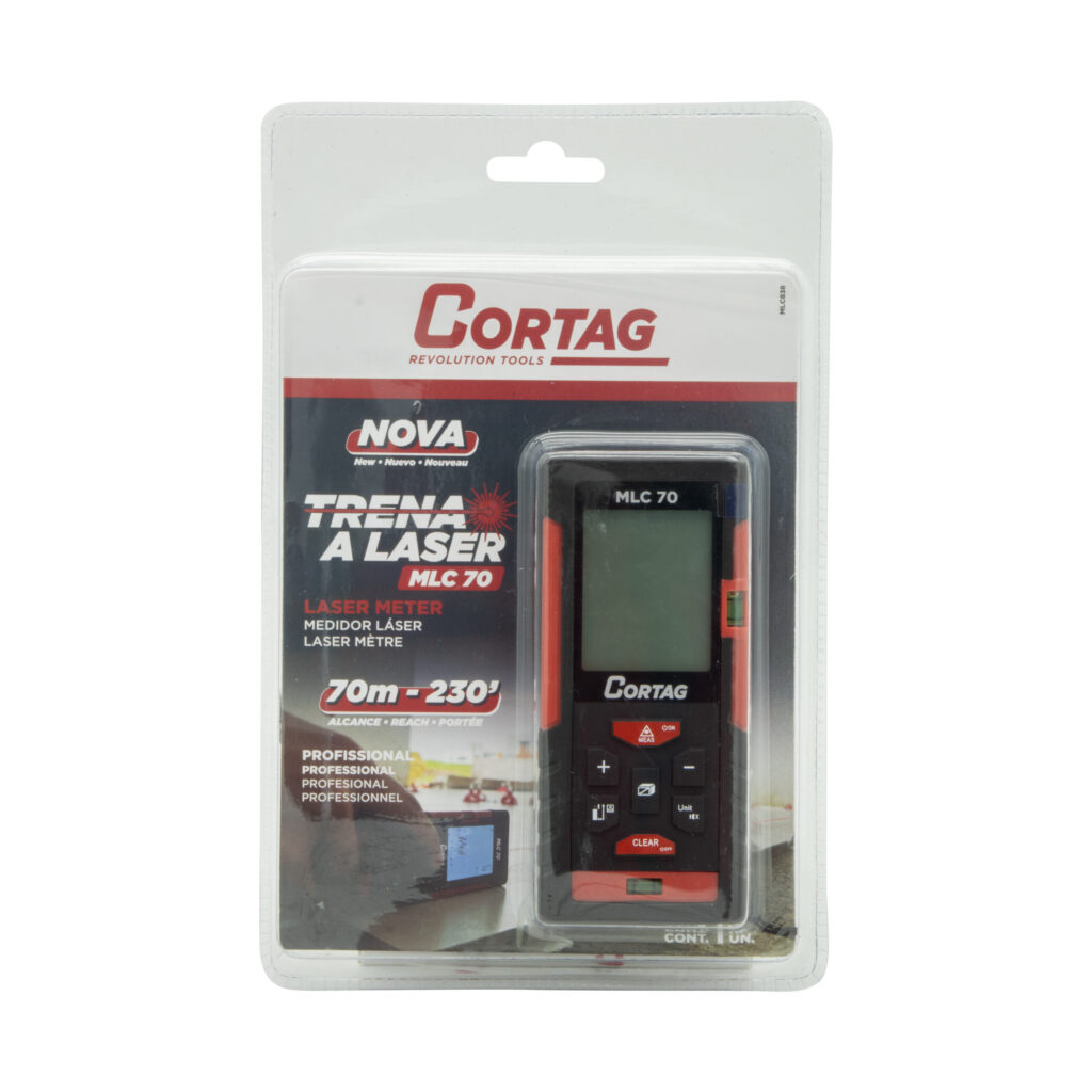MEDIDOR LASER | 70 M – 230′ | CORTAG