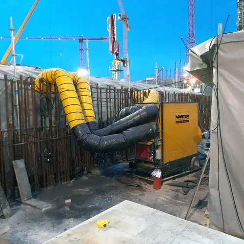 AQUECEDOR A GASÓLEO | MASTER | BV 691 S | 225 KW | DANTHERM