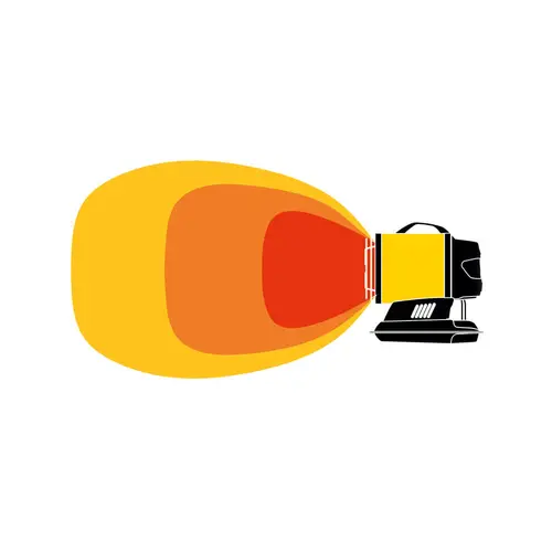 AQUECEDOR INFRAVERMELHO A GASÓLEO | MASTER | DC 61 | 17 KW | DANTHERM