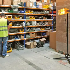 AQUECEDOR INFRAVERMELHO ELÉTRICO | MASTER | HALL 1500 | 1.5 KW | DANTHERM - Image 3