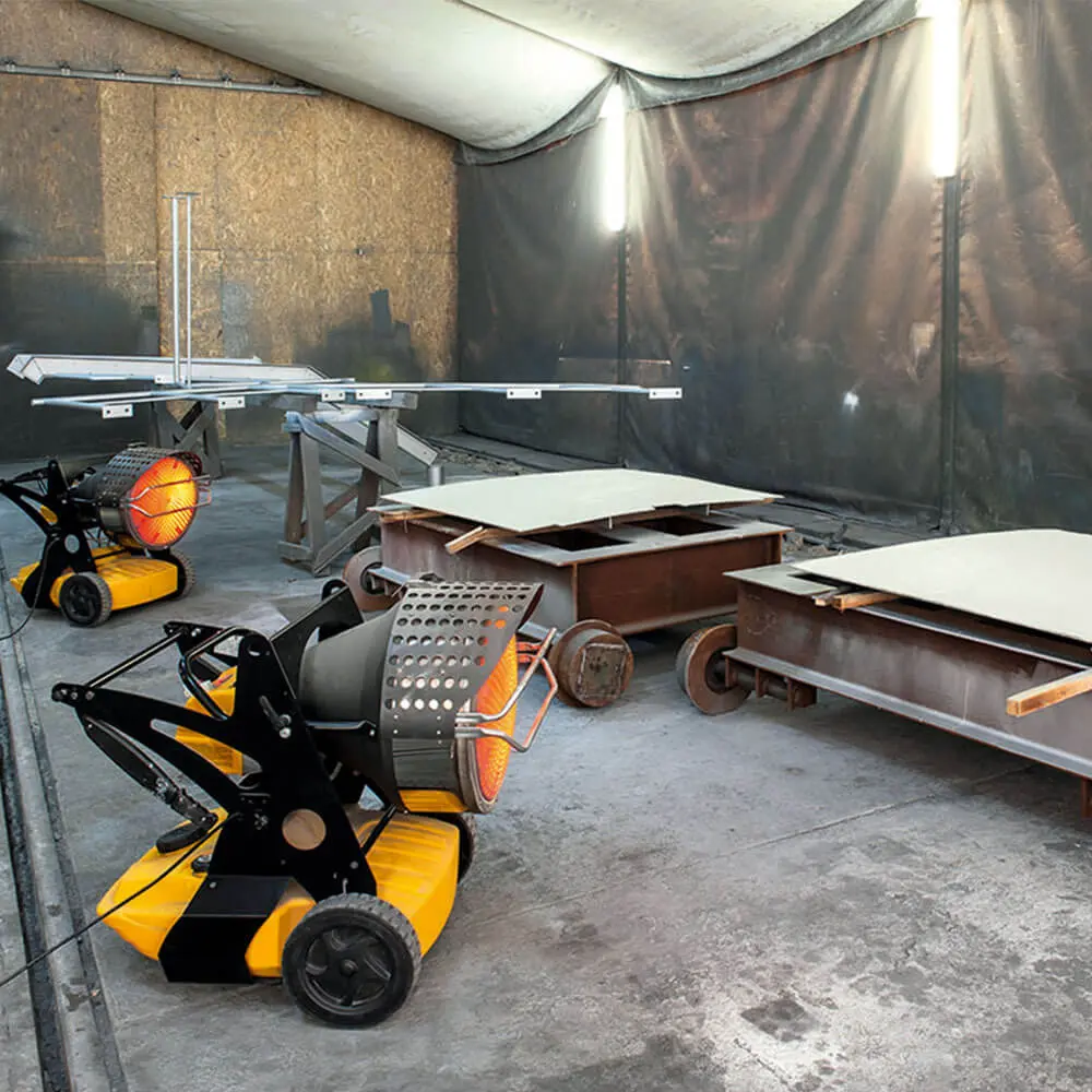 AQUECEDOR INFRAVERMELHO A GASÓLEO | MASTER | XL 91 | 44 KW | DANTHERM - Image 2