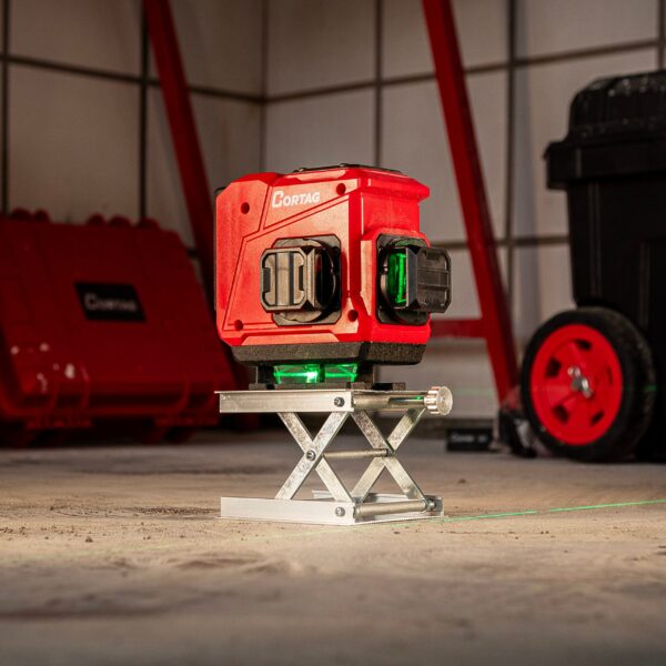 NÍVEL LASER 3D | 12 LINHAS | VERDE | 3D | CORTAG