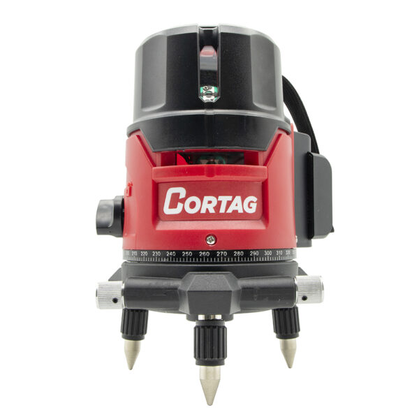 NÍVEL LASER 5 LINHAS GIRATÓRIO PENDULAR CORTAG