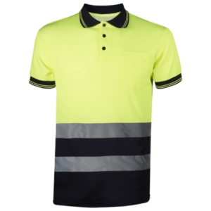 PÓLO PIQUÉ DUPLA CAMADA MANGA CURTA AV | WORKO | WR.2.312 | CLASSE 1 - Image 2