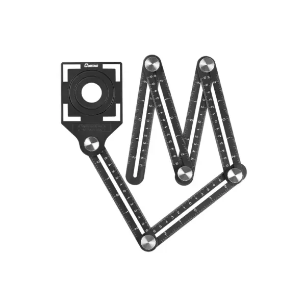 RÉGUA ANGULAR MULTIFUNÇÃO METÁLICA CORTAG