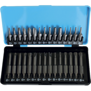 KIT PONTAS PARAFUSAR | LEMAN | EMB30 | 30 PEÇAS