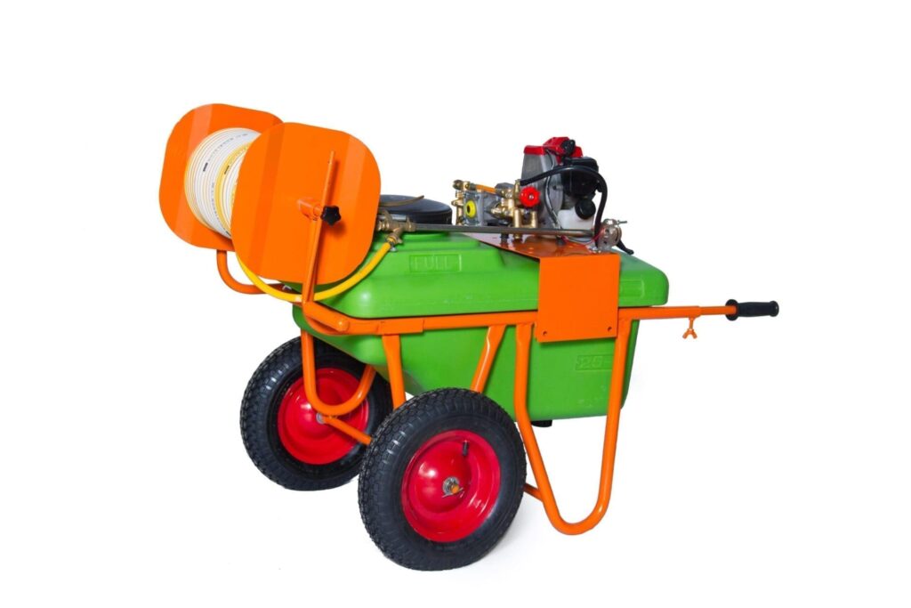 PULVERIZADOR CARRINHO | 75L | ENROLADOR | 50M