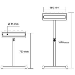SUPORTE ROLOS | LEMAN | SER00406 | 100KG - Image 4