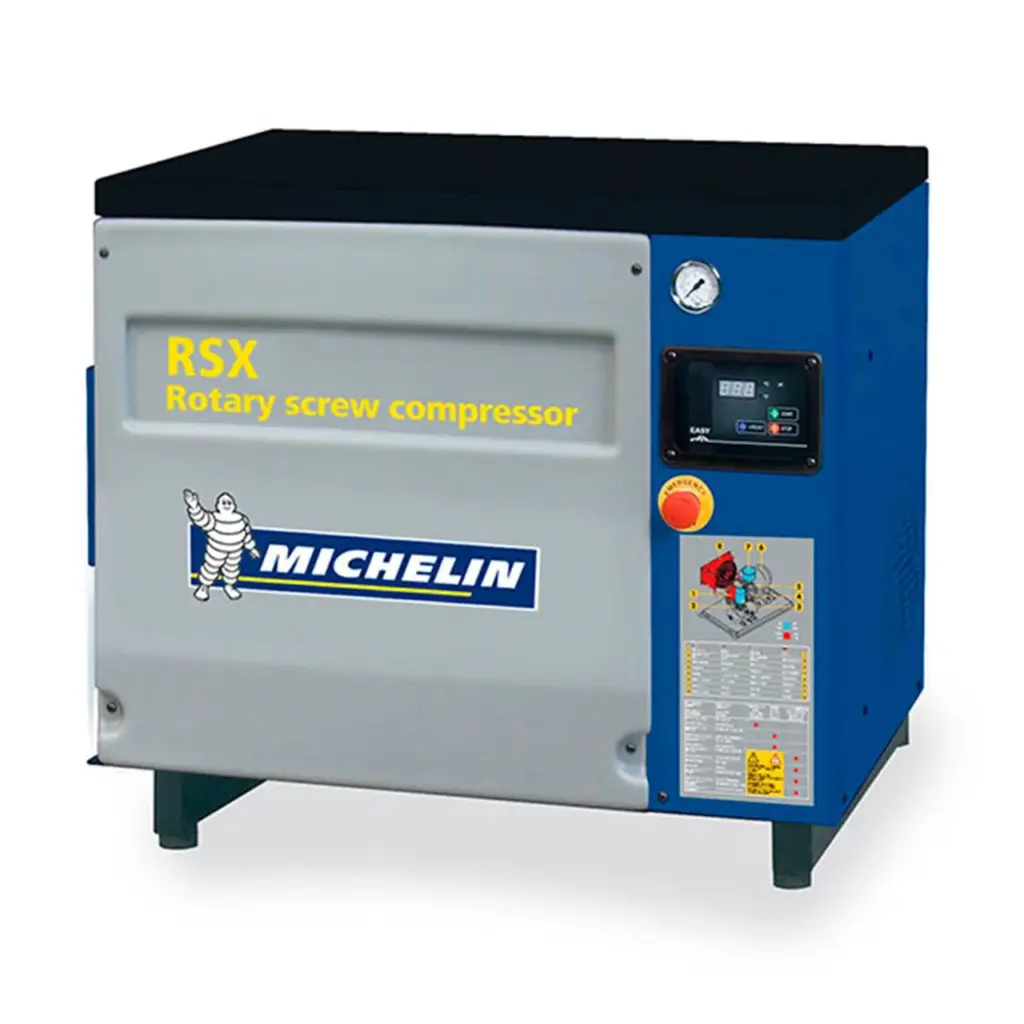 COMPRESSOR DE PARAFUSO SILENCIOSO 10 BAR 1900L/MIN 20 HP | MICHELIN