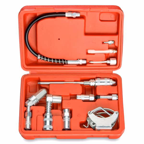 CONJUNTO DE ACESSÓRIOS PARA PISTOLA DE MASSA 12PCS | TECH | WT111185