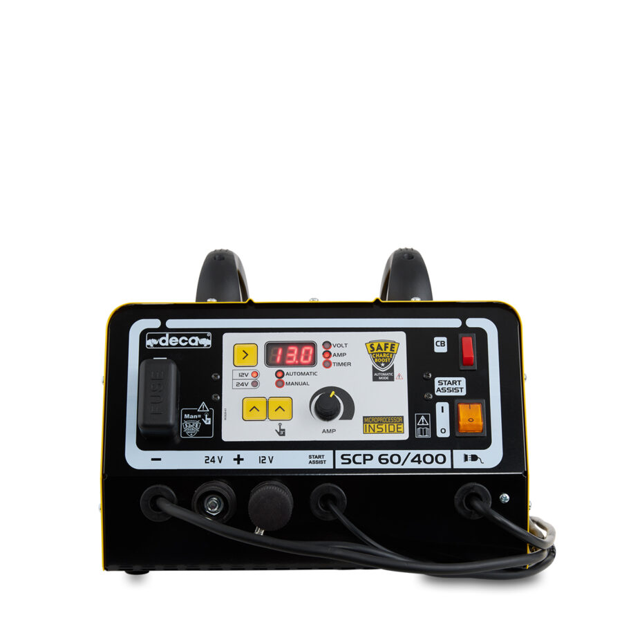 CARREGADOR DE BATERIAS AUTOMÁTICO 12/24V 60A COM BOOSTER 400A | TECH - Image 2