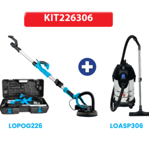 KIT LIXADEIRA + ASPIRADOR | LEMAN | LOPOG226 + LOASP306