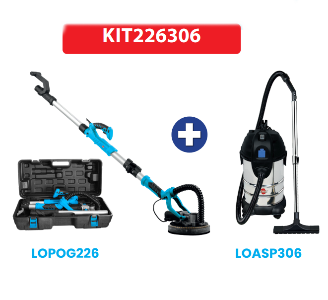 KIT LIXADEIRA + ASPIRADOR | LEMAN | LOPOG226 + LOASP306 - Image 1